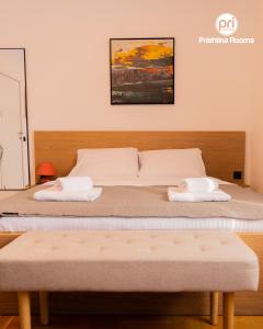Postel nebo postele na pokoji v ubytování Pri Rooms + 5 fotografií