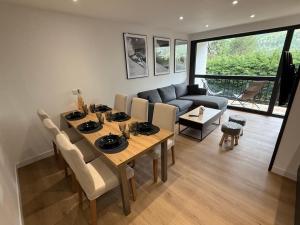 Posezení v ubytování Chalet Prorel Serre Chevalier