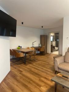 TV a/nebo společenská místnost v ubytování Apartments Wally