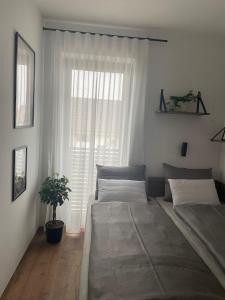Postel nebo postele na pokoji v ubytování Apartments Wally