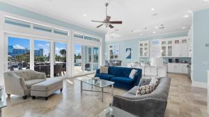 Posezení v ubytování Seaside Villa Aqua