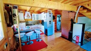 Χώρος καθιστικού στο Vila Vilinka & Vila Native Vilinija resort Village +17 φωτογραφίες