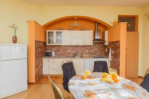 Kuchyň nebo kuchyňský kout v ubytování Apartman Lucija