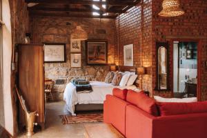 Posezení v ubytování Bungalow Belle Vie