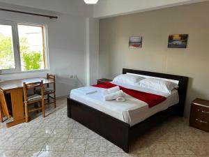 Postel nebo postele na pokoji v ubytování Villa Andres