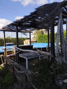 Πισίνα στο ή κοντά στο Au bois flotté - tiny house