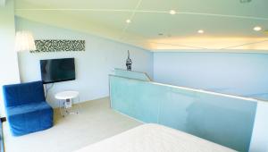 TV a/nebo společenská místnost v ubytování Lan Yang Resort Four Seasons