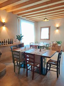 Posezení v ubytování Agrialloggio Cantina Piccolin + 9 fotografií