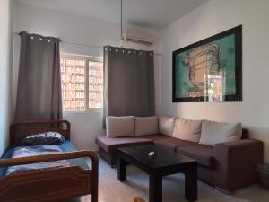 Istumisnurk majutusasutuses Hostel Albania LoFT