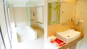 Koupelna v ubytování Lan Yang Resort Four Seasons + 37 fotografií