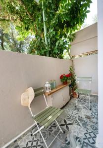 Μπαλκόνι ή βεράντα στο Bookamvillia Apartment