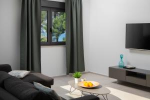 TV a/nebo společenská místnost v ubytování Villa Fasana
