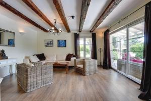 O zonă de relaxare la Villa Oliva