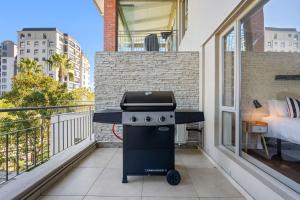 Barbecue disponible mis à disposition des clients de l'appartement