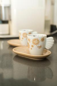 Set per la preparazione di tè e caffè presso B&B S'Unda Jara