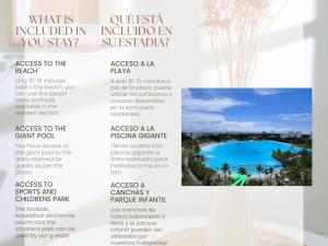 Πισίνα στο ή κοντά στο Large Apartment with Ocean View