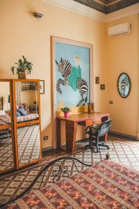 Χώρος καθιστικού στο Casa Verdi - House of Travelers