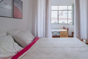 Postel nebo postele na pokoji v ubytování Apto confortavel, otima localizacao e pet friendly + 21 fotografií
