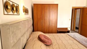 Posteľ alebo postele v izbe v ubytovaní Avalena Penthouse