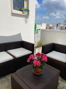 Posezení v ubytování Casa Giuliani