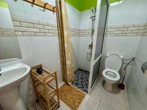 Koupelna v ubytování Riad Tazoulte