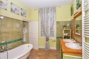 Ένα μπάνιο στο Château du Pegulier +34 φωτογραφίες