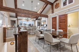 A seating area at 521 Woodside Gem True Ski-In Ski-Out on the Gold Coast by SkyRun Park City