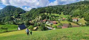 Příroda nedaleko prázdninového domu