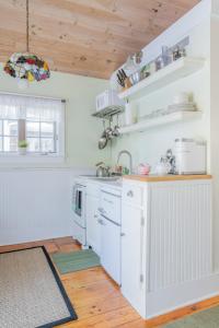 Kuchyň nebo kuchyňský kout v ubytování GO-Cottage Studio