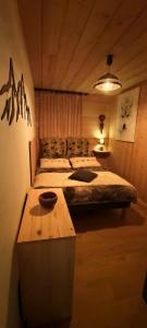 Katil atau katil-katil dalam bilik di CHALET SERRE CHEVALIER AVEC VUE EXCEPTIONNELLE