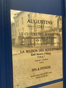 Certifikát, hodnocení, plakát nebo jiný dokument vystavený v ubytování La Maison des Augustins 4 stars Spa et Fitness
