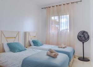 Voodi või voodid majutusasutuse Casa Balia 2 Chambres, WiFi Haut Débit, à 8 min des Plages de Tanger toas