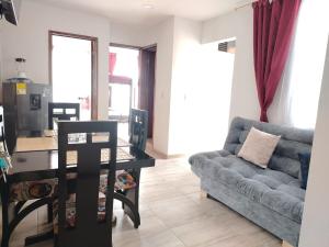 Posezení v ubytování Apto turístico a 5mn de la Basílica - Chiquinquirá