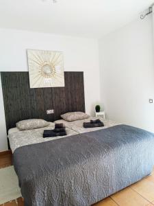 Postel nebo postele na pokoji v ubytování Lugar del alma