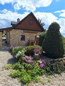 Vonkajšia záhrada v ubytovaní Chalet d' amour