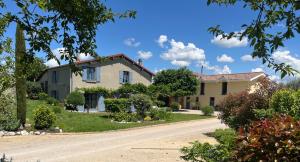 a house on the side of a road at Le Domaine d'Adrien in Larnage