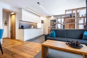 Kuchyň nebo kuchyňský kout v ubytování Chalet Ortles Apt ll