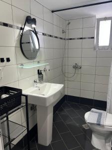 Koupelna v ubytování Spile Rooms Lukas
