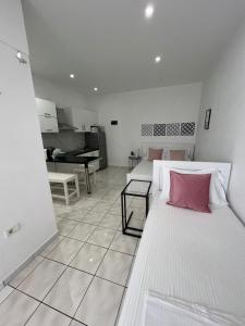Kuchyň nebo kuchyňský kout v ubytování Spile Rooms Lukas