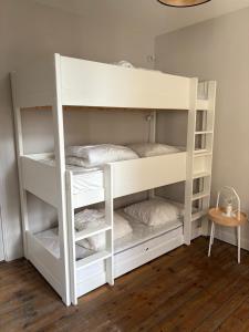 Ένα ή περισσότερα κρεβάτια σε δωμάτιο στο Villa Touquettoise - 200m de la mer et commerces