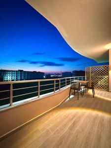 Balkón nebo terasa v ubytování Anil luxury apartments