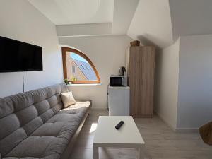 Μια τηλεόραση ή/και κέντρο ψυχαγωγίας στο Scandi Style Studio with Private Bathroom , Walk to Everything No 32