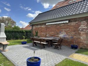 Zahrada ubytování Ferienwohnung Askanier, Ballenstedt