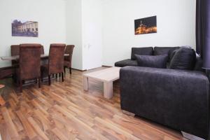 Posezení v ubytování Ferienwohnung Askanier, Ballenstedt