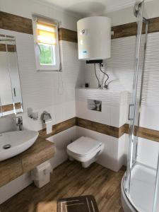 Ένα μπάνιο στο Domki u Michała nad Soliną