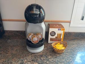 Coffee and tea making facilities at Casa Isabel