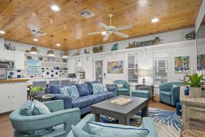 Χώρος καθιστικού στο Villa Palma Azul luxury living