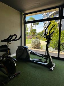 Fitness centrum a/nebo fitness zařízení v ubytování Lighthouse