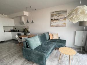 Η κουζίνα ή μικρή κουζίνα στο Apartament Morski 44