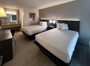 Postel nebo postele na pokoji v ubytování Motel 6 Las Vegas, NV - Strip